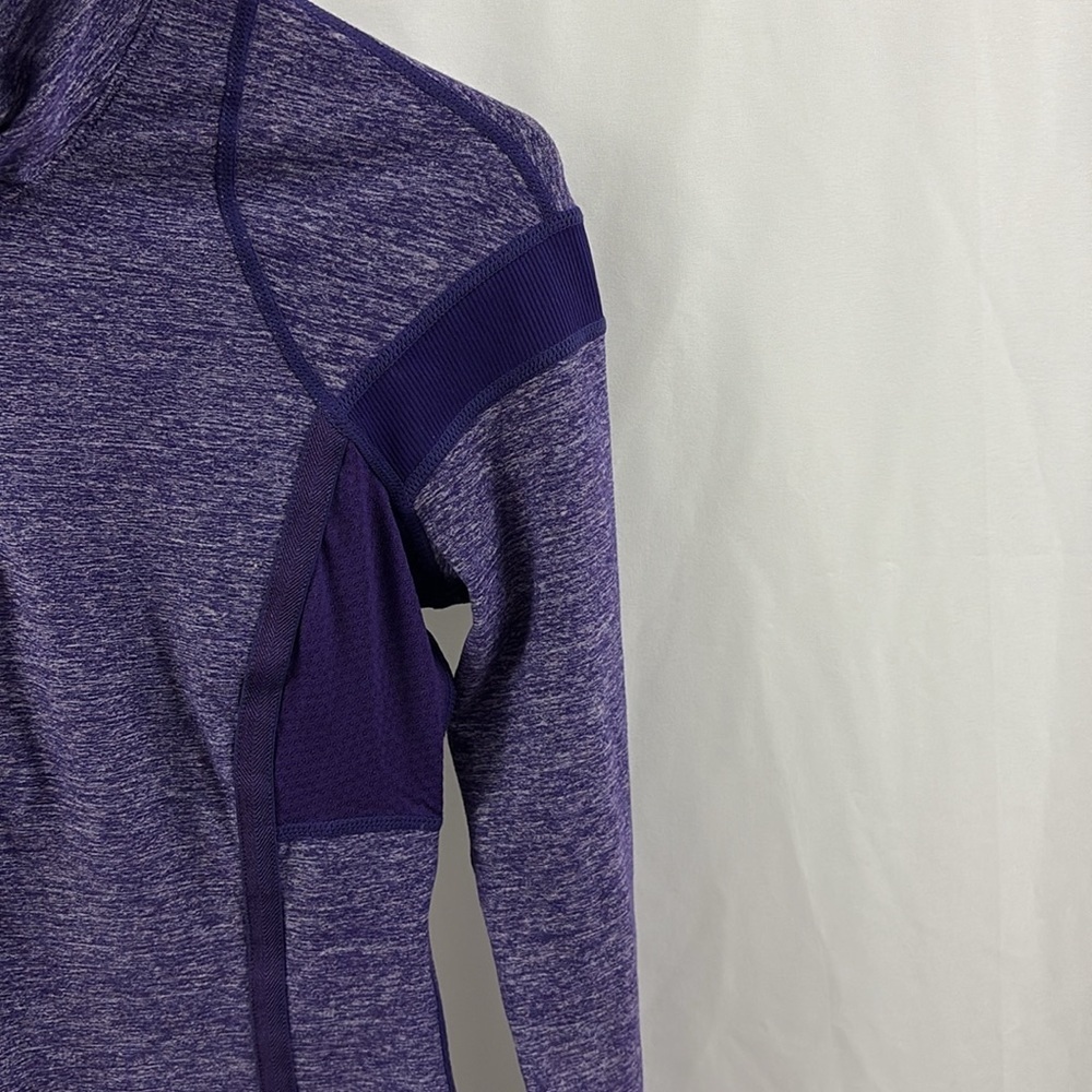 Lululemon Cold Hands Warm Heart Half Zip Pullover Size 4 Purple - Picture 3 of 12